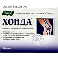 Хонда капсулы по 350 мг №30 (2 блистера х 15 капсул)
