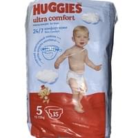 Подгузники для детей Huggies Ultra Comfort 5 для мальчиков от 12 до 22 кг 15 шт