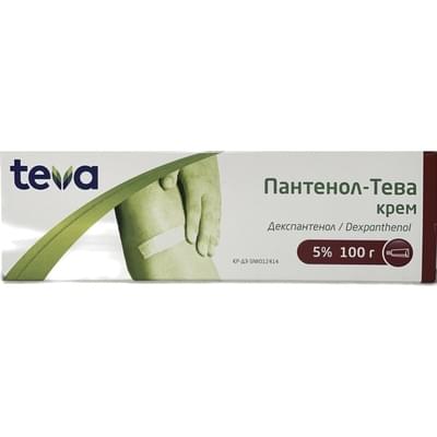 Пантенол-Тева крем д/наруж. прим. 5% по 100 г (туба)