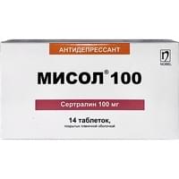 Мисол таблетки по 100 мг №14 (блистер)