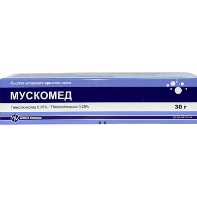 Мускомед крем д/наруж. прим. 0,25% по 30 г (туба)