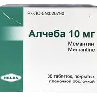 Алчеба таблетки по 10 мг №30 (3 блистера x 10 таблеток)