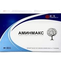 Аминмакс таблетки №30 (3 блистера х 10 таблеток)