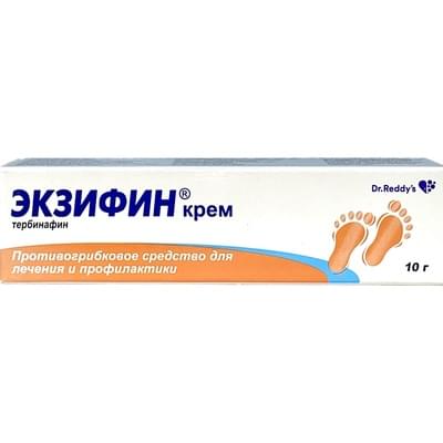 Экзифин крем д/нар. прим. 1% по 10 г (туба)