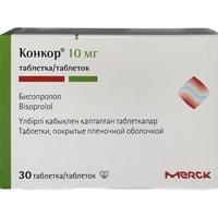 Конкор таблетки по 10 мг №30 (блистер)