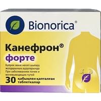 Канефрон Форте таблетки №30 (2 блистера х 15 таблеток)